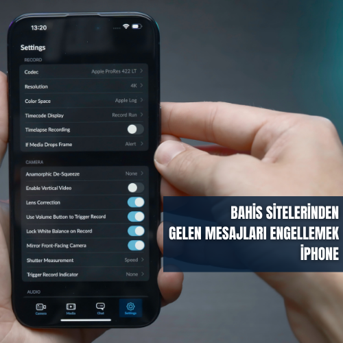 Bahis Sitelerinden Gelen Mesajları Engellemek İphone